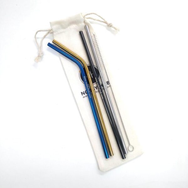 Reusable Stainless Steel Drinking Straw by Nobby Hub